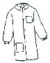 Lab Coat, Securon,Knited Wrist Abso™
